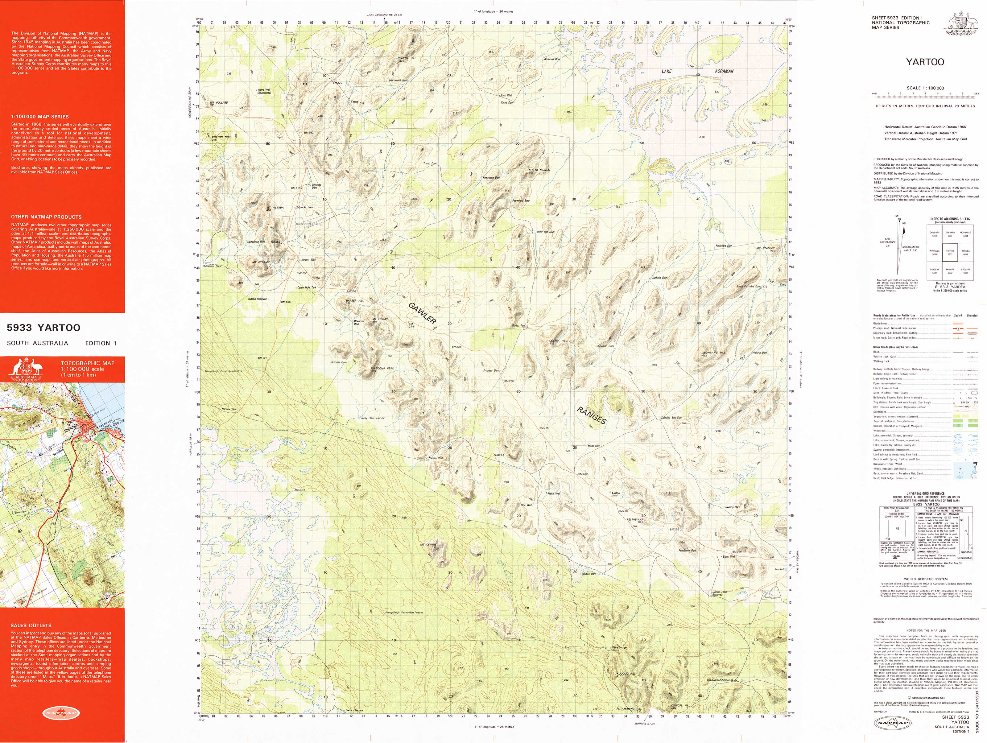 Yartoo 1:100,000 Scale Topographic Map - Detailed Hiking, Camping & Outdoor Adventure Navigation - Perfect for Backpacking, Trail Exploration & Geography Studies