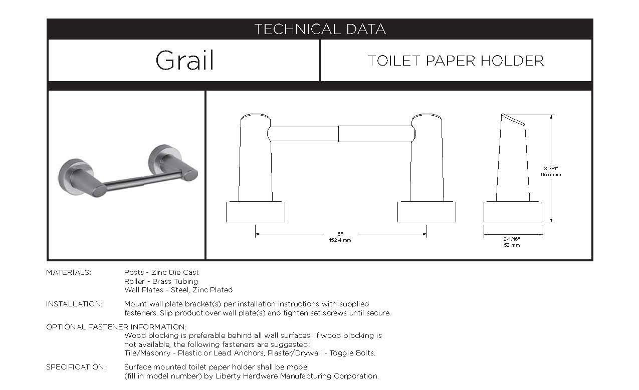 Delta Faucet 77150 Compel Toilet Paper Holder, 3.75 x 8.03 x 3.75 Inches, Chrome Finish - Modern Bathroom Tissue Roll Dispenser for Home & Commercial Use