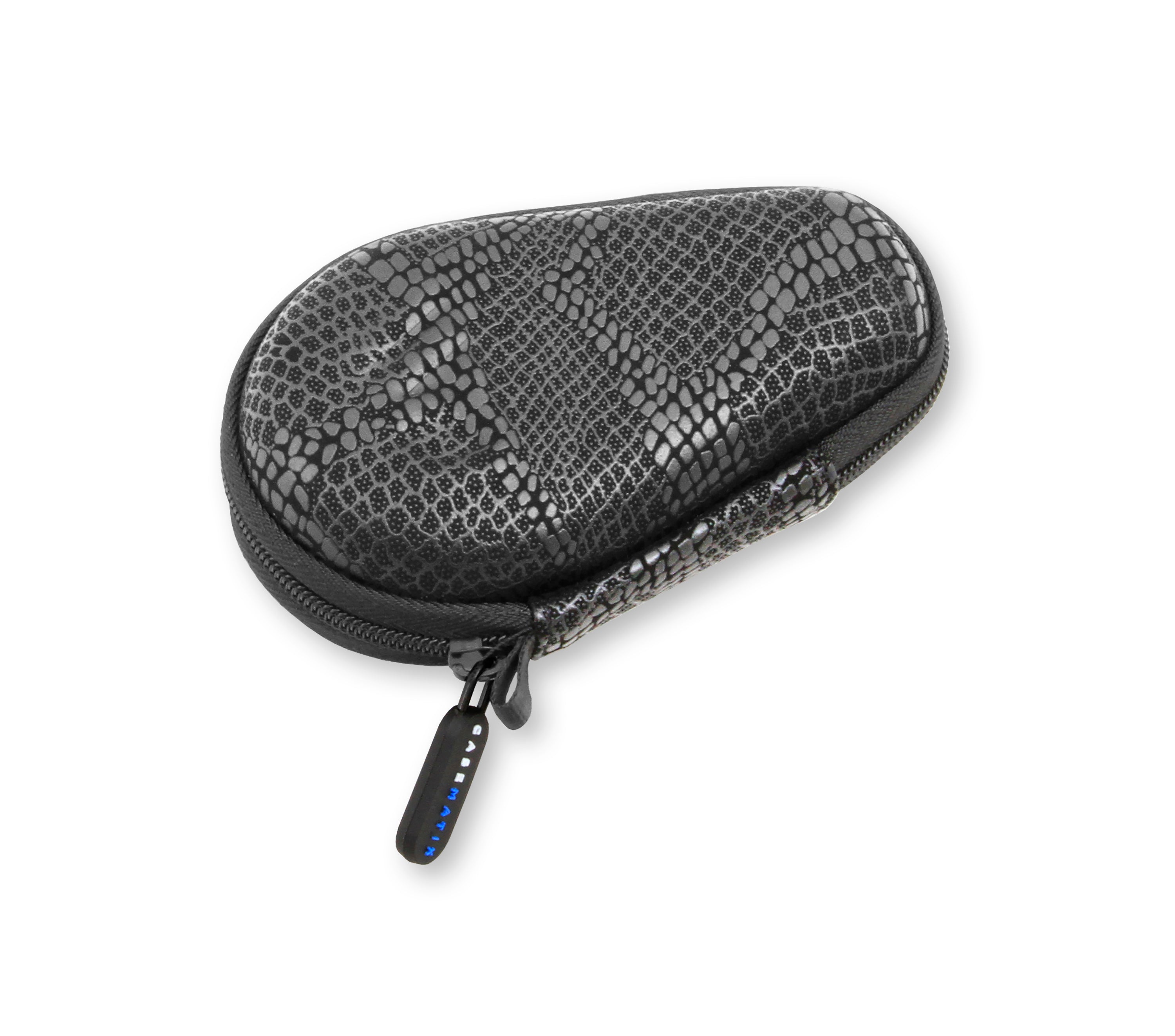 CASEMATIX 4.75 Inch Hard Shell EVA Travel Case with Carabiner Clip - Waterproof Protective Storage for Small Accessories (Fits 4.25 x 1.25 x 0.9 Inch Items) - Perfect for Travel, Camping, Hiking & Outdoor Gear Organization
