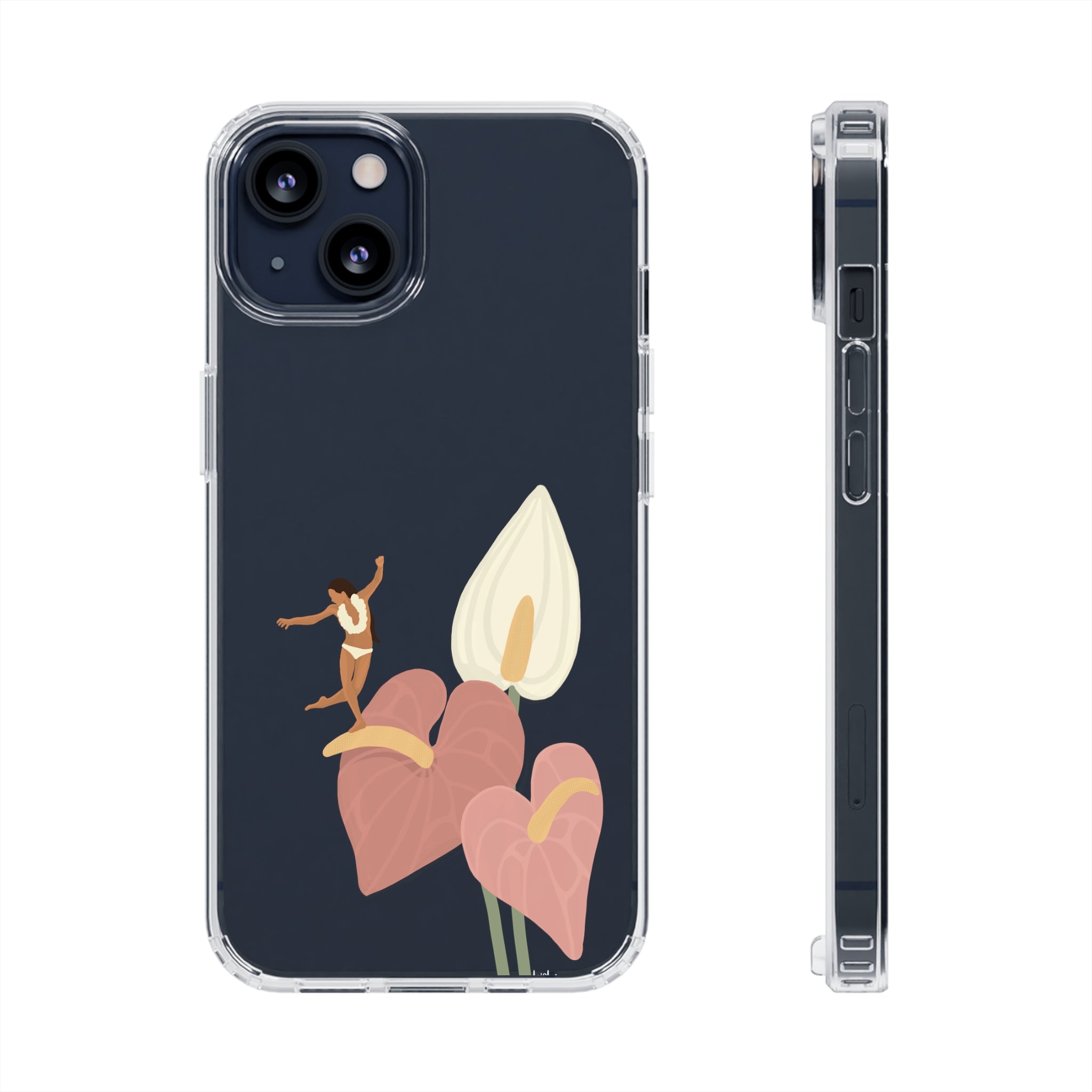 He'e Nalu Clear Phone Case - Ultra Slim Protective Cover for iPhone & Samsung - Perfect for Beach, Surfing & Outdoor Activities