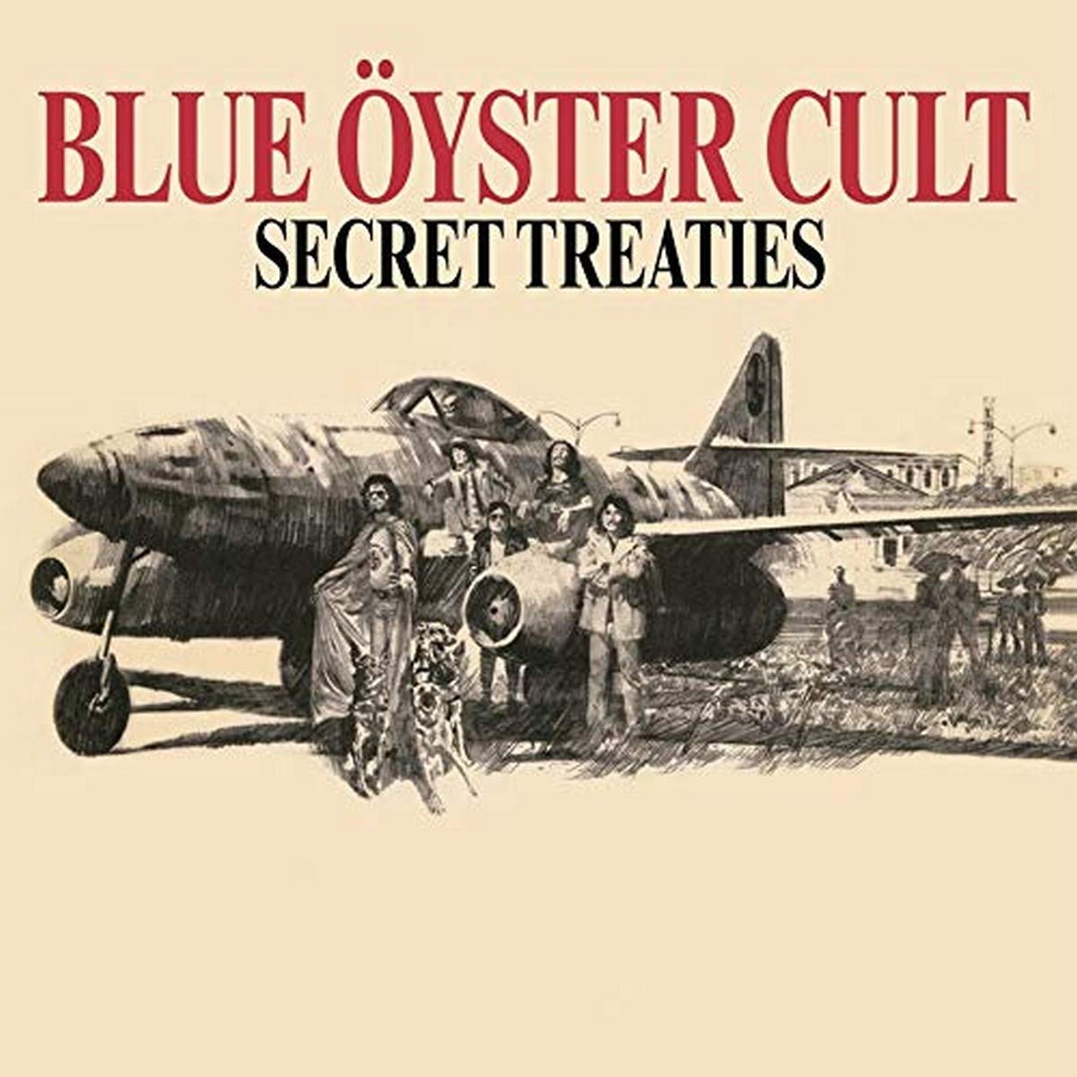 Blue Oyster Cult: Secret Treaties Vinyl LP - Classic Rock Album for Vinyl Collectors & 70s Music Enthusiasts, Perfect for Home Listening & Retro Music Nights