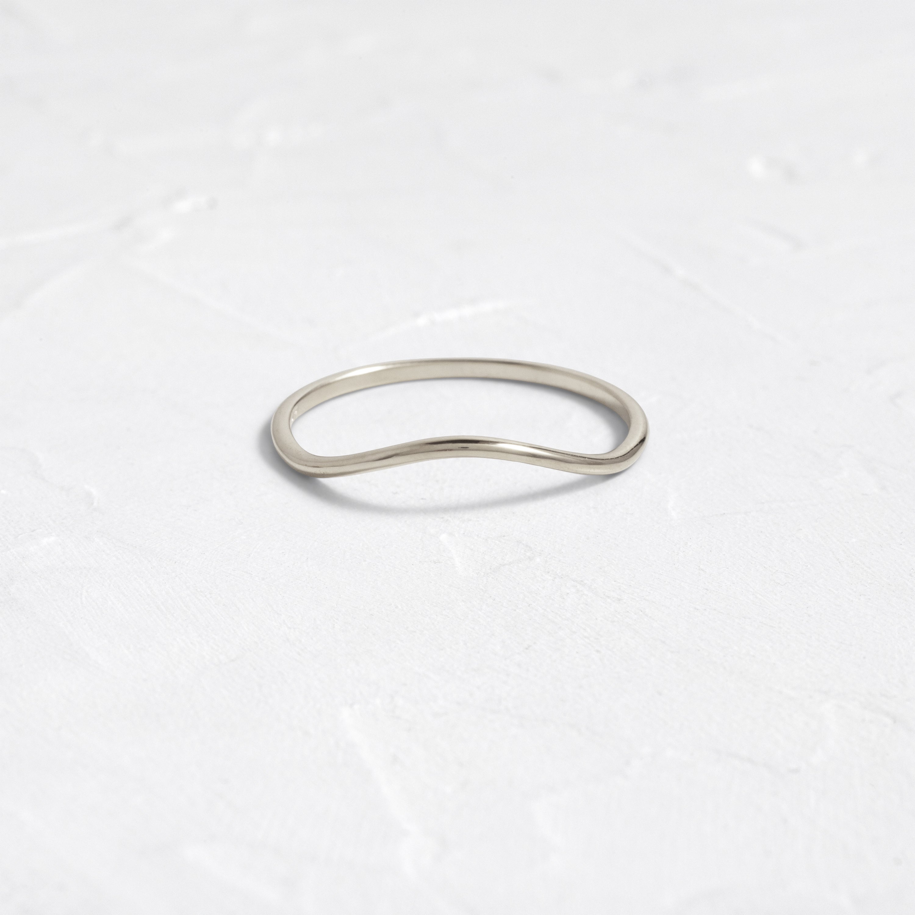 Elegant Curved Wedding Band - Hidden Halo Diamond Ring for Women | Perfect for Engagement, Anniversary & Bridal Jewelry Gifts