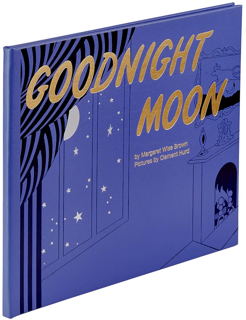 Goodnight Moon Classic Book - Genuine Bonded Luxury Leather Handbound Edition (10