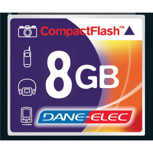 Nikon D300 Digital Camera 8GB CompactFlash Memory Card - High Speed CF Card for DSLR Photography, Video Recording & Professional Use