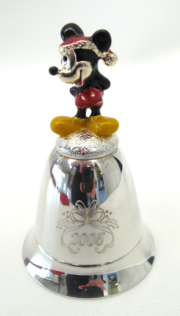 Lenox 2005 Mickey Mouse Musical Bell - Collectible Disney Christmas Ornament for Tree Decor, Holiday Home Decor & Gift