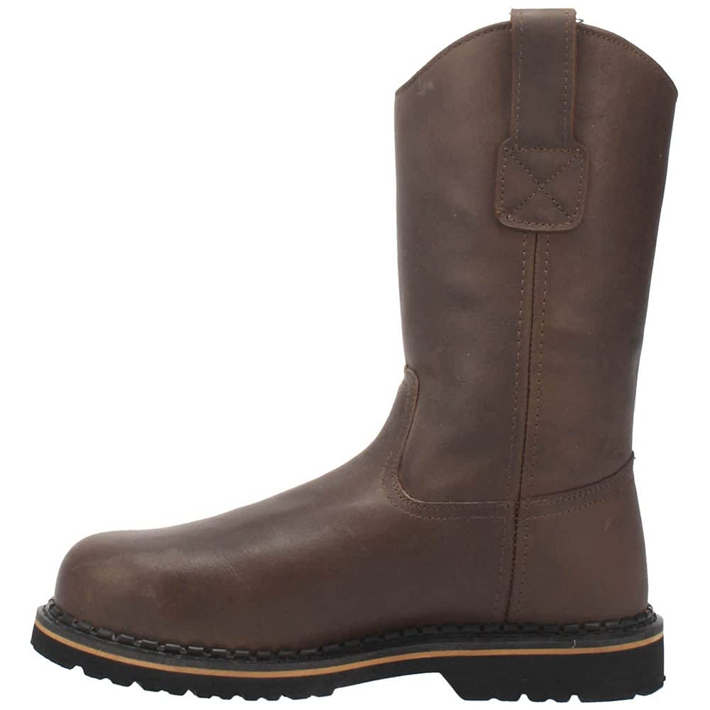 Laredo Men's Industrial Work Boots - Steel Toe, Waterproof & Slip Resistant for Construction, Warehouse & Outdoor Jobs