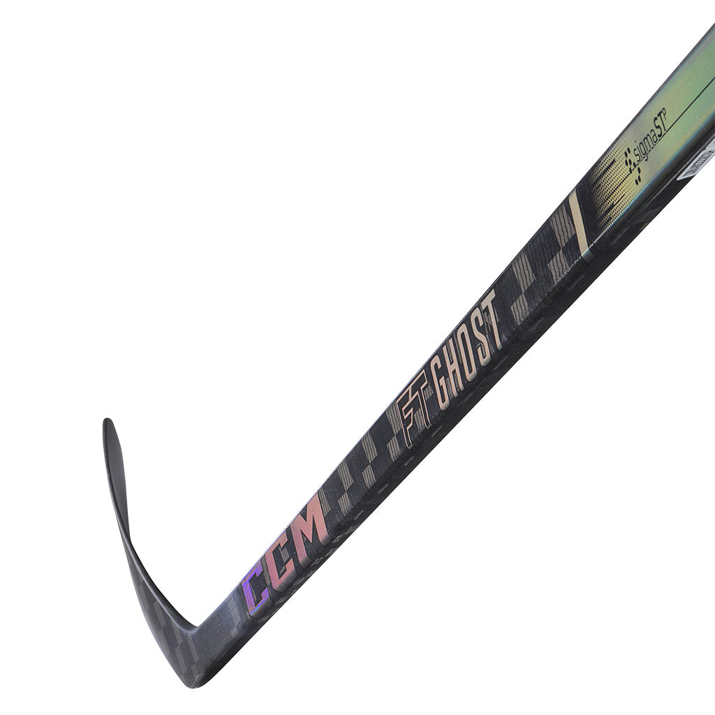 CCM FT Ghost Senior Ice Hockey Stick - Lightweight Carbon Fiber Hockey Stick for Advanced Players - Perfect for Competitive Games & Training Sessions
