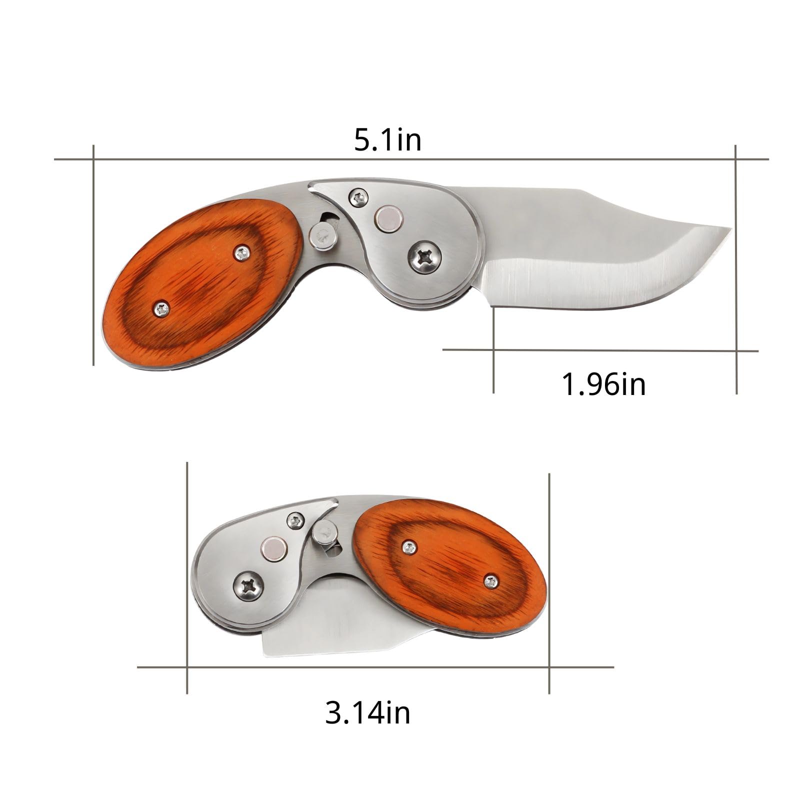 Best Tactical Pocket Knives for Men - EDC Folding Knife, Mini Survival Knife | Perfect for Hunting, Camping, Outdoor Adventures & Gifts