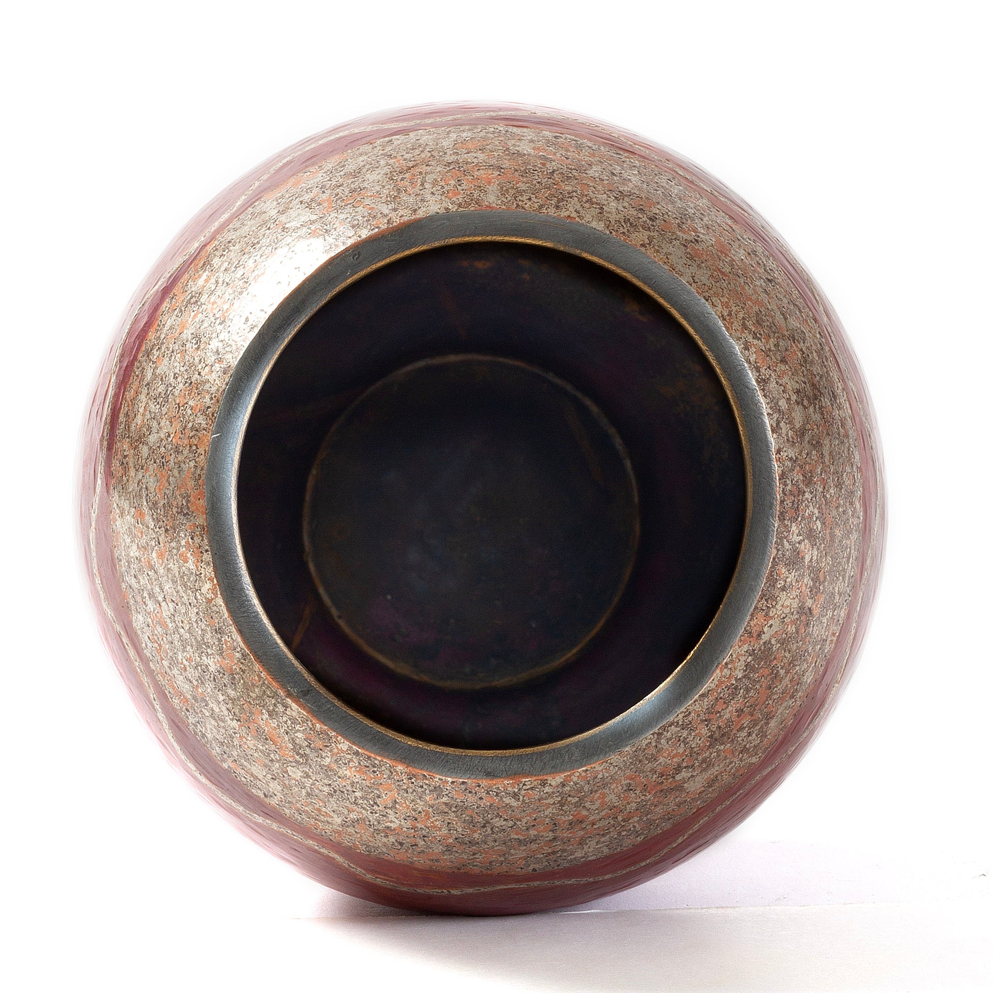 Claudius Linossier Dinanderie Vase - Handcrafted French Art Deco Copper Vase - Perfect for Home Decor, Wedding Centerpieces & Luxury Gifts