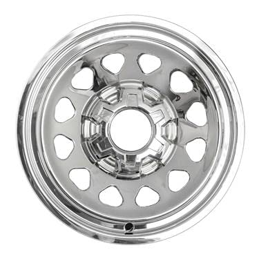 OxGord 17 Inch Wheel Skins for 2019-2022 Chevy Silverado 1500 - Set of 4 ABS Chrome Wheel Covers | Durable Tire Replacement Caps | Perfect for Off-Roading, Daily Commuting & Truck Customization