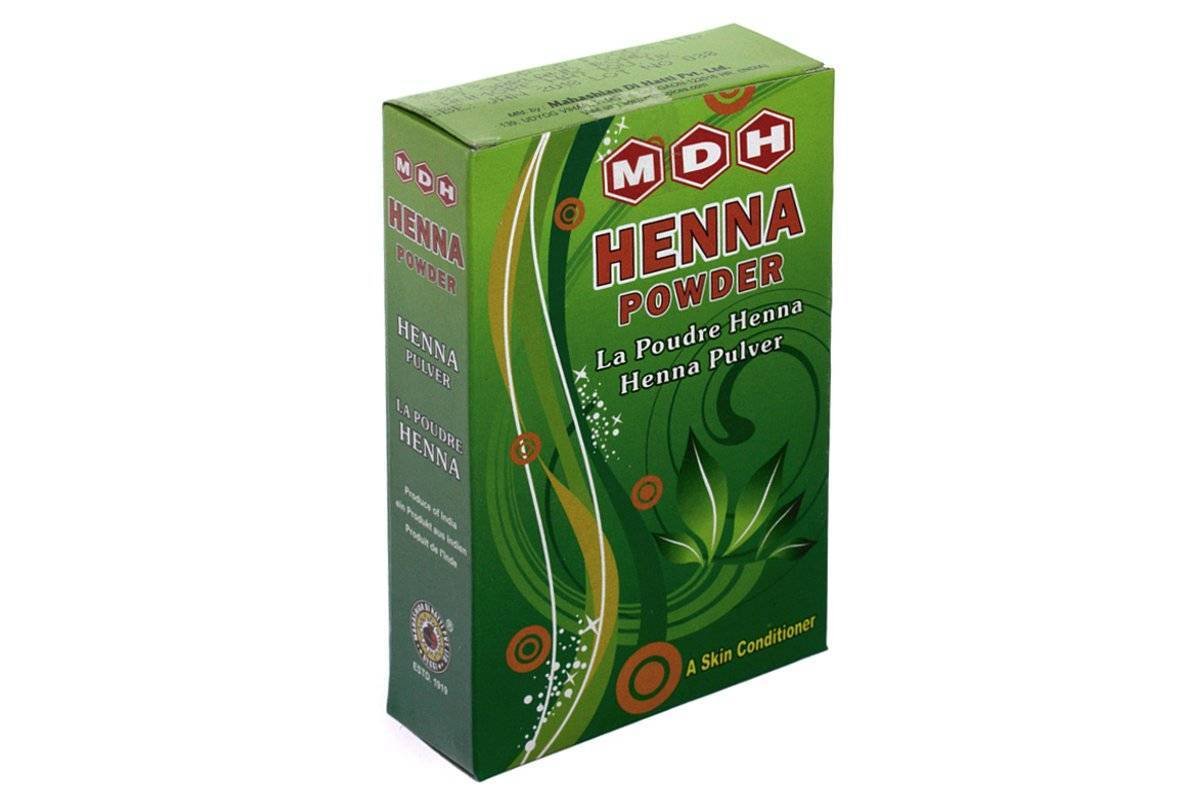 MDH Henné Color Henna Powder Hair Treatment - 100% Pure Lawsonia Inermis (500g) for Natural Hair Dye & Conditioning | Perfect for DIY Hair Coloring, Bridal Prep & Ayurvedic Care