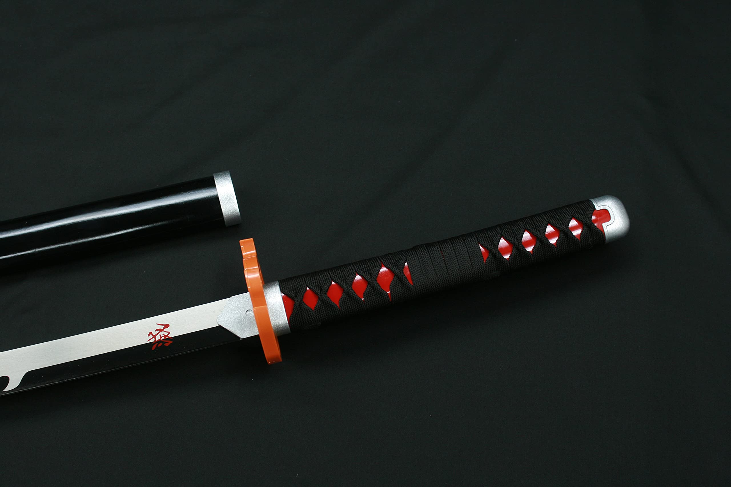 Demon Slayer Sword - Kimetsu no Yaiba Tanjiro Kamado & Shinobu Kochou Cosplay Replica - High Carbon Steel Anime Prop for Collectors, Cosplay Events, and Home Display