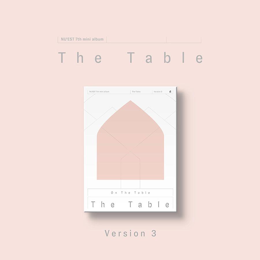 NU'EST 7th Mini Album 'THE TABLE' - K-Pop Music CD + Photobook - Perfect for K-Pop Fans & Collectors | Great for Gifts, Parties & K-Pop Collections