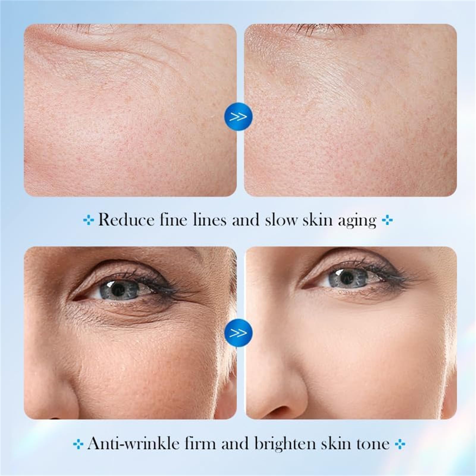 8D Hyaluronic Acid Anti-Wrinkle Repair Essence - Ultra Hydrating Facial Serum for Deep Moisture & Anti-Aging - 3 Pack Set | Perfect for Daily Skincare Routine, Night Care & Dry Skin Treatment