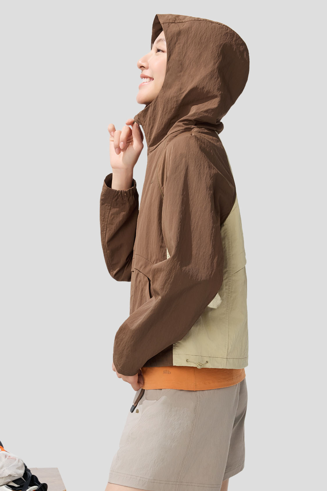 Shield Women's Lightweight Windproof Jacket UPF50+ Sun Protection - Perfect for Hiking, Running & Outdoor Activities