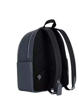Coach Court Backpack for Women & Men - Stylish Leather Laptop Backpack with Adjustable Straps - Perfect for Work, School & Travel