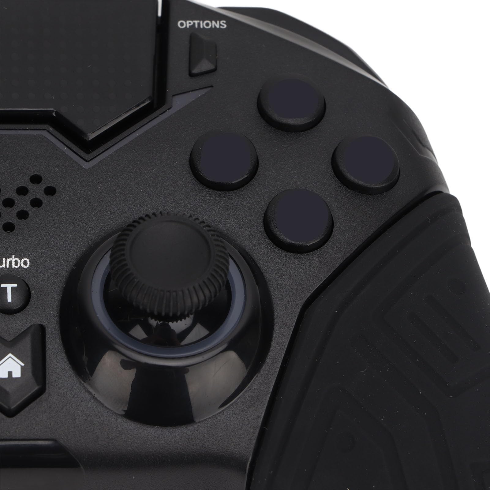 Wireless Game Controller with Silicone Grip, Macro Light & Gyroscope Sensor - Compatible with PS3, PC & iOS - Perfect for Gaming, Streaming & Esports Tournaments