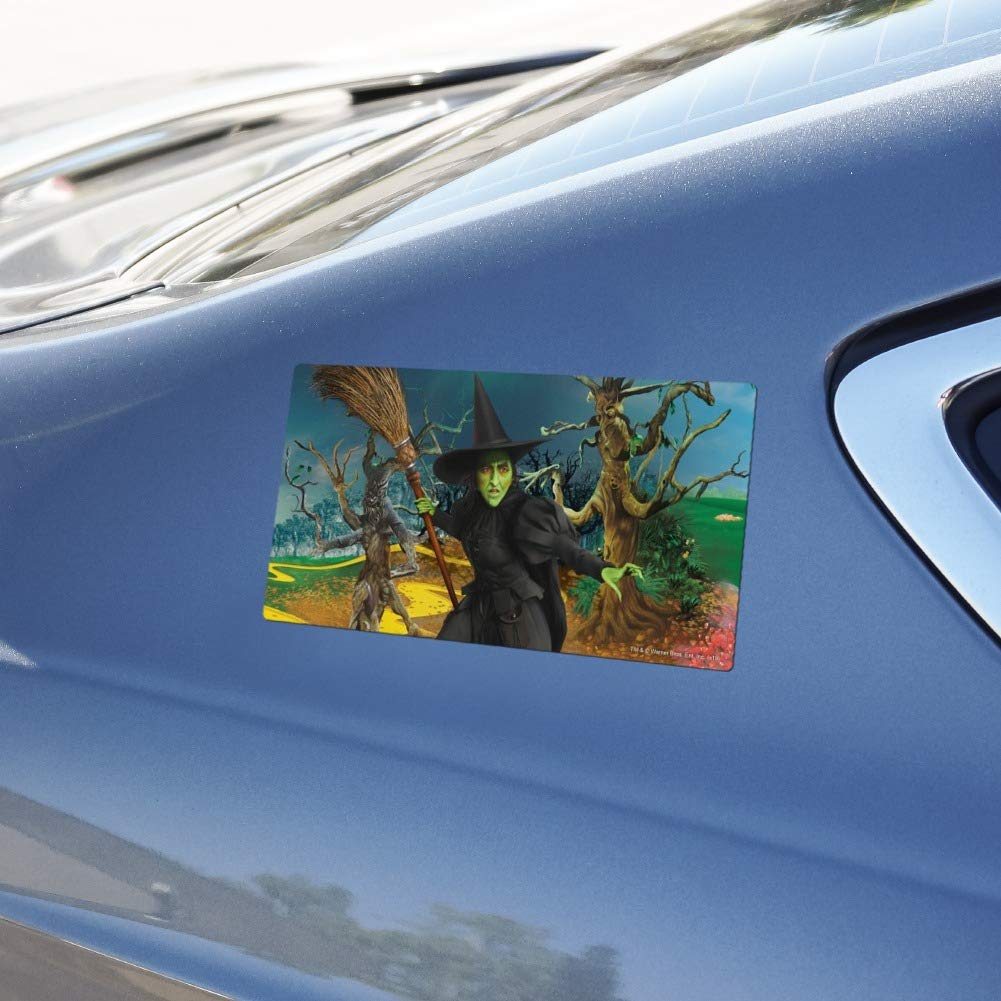 Wicked Witch of Oz Vinyl Magnet for Car & Refrigerator - Fun Character Decoration for Vehicles, Home & Office