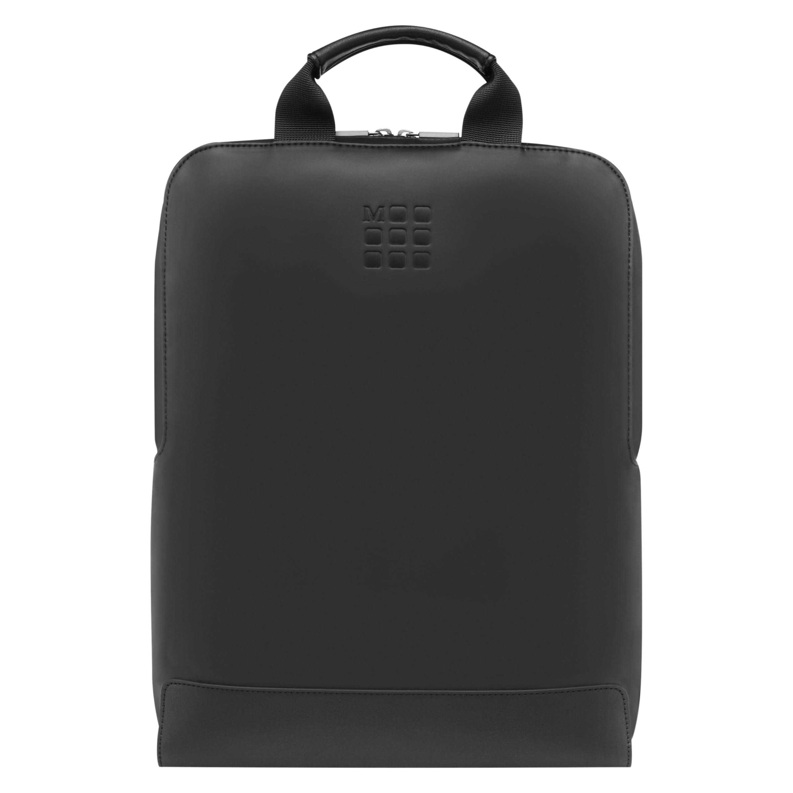 Moleskine Classic Vertical Laptop Backpack - 15 Inch Computer Bag for MacBook, Notebook, iPad - 29 x 39 x 6 cm - Black - Perfect for Work, Travel & School