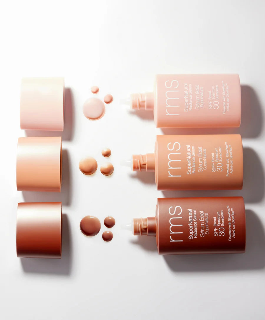 SuperNatural Radiance Serum with Broad Spectrum SPF 30 - Anti-Aging Face Moisturizer & Sun Protection for Daily Glow - Perfect for Daytime Skincare & Outdoor Activities