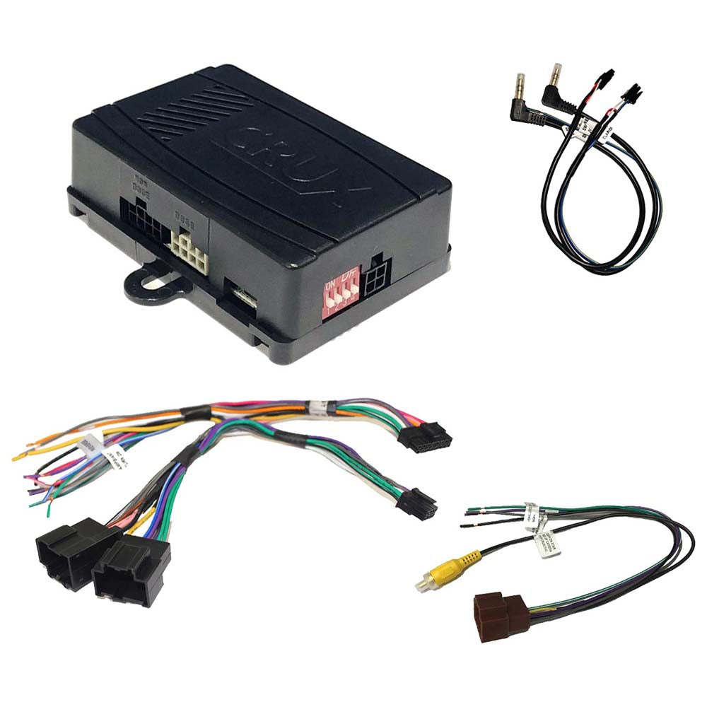 CRUX SWRGM49 Radio Replacement Interface for GM Vehicles 2006-2017 with Steering Wheel Control | LAN 29 Bit Compatible | Easy Car Stereo Upgrade for Chevy, GMC, Buick, Cadillac Models | Perfect for Road Trips & Daily Commuting