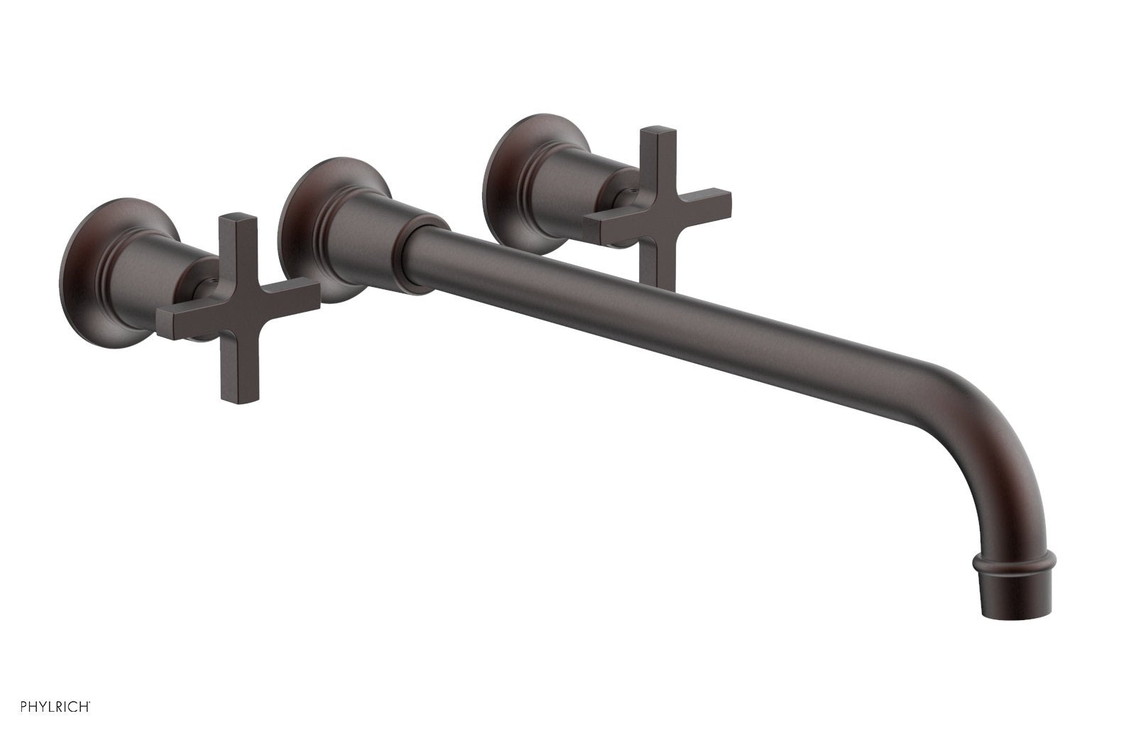 HEX MODERN Wall Mounted Lavatory Faucet Set with 14