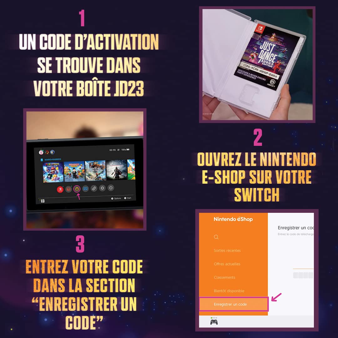 Just Dance 2023 Edition - Digital Code for PS5 | Dance Video Game with 40+ New Songs | Fun Family & Party Entertainment | Perfect for Game Nights & Fitness Workouts