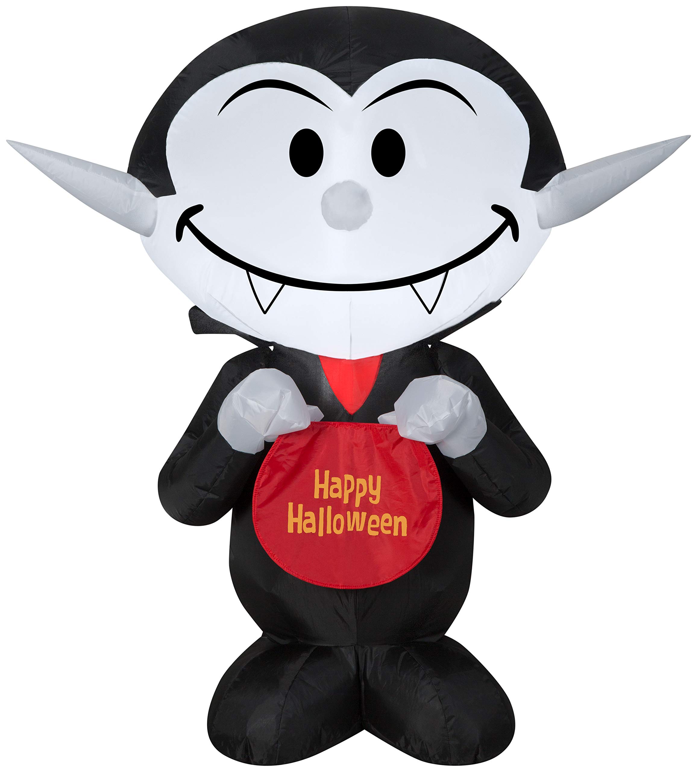 3.5ft Halloween Inflatable Vampire Decoration - Scary Outdoor Yard Decor for Halloween Party, Haunted House, and Trick or Treating