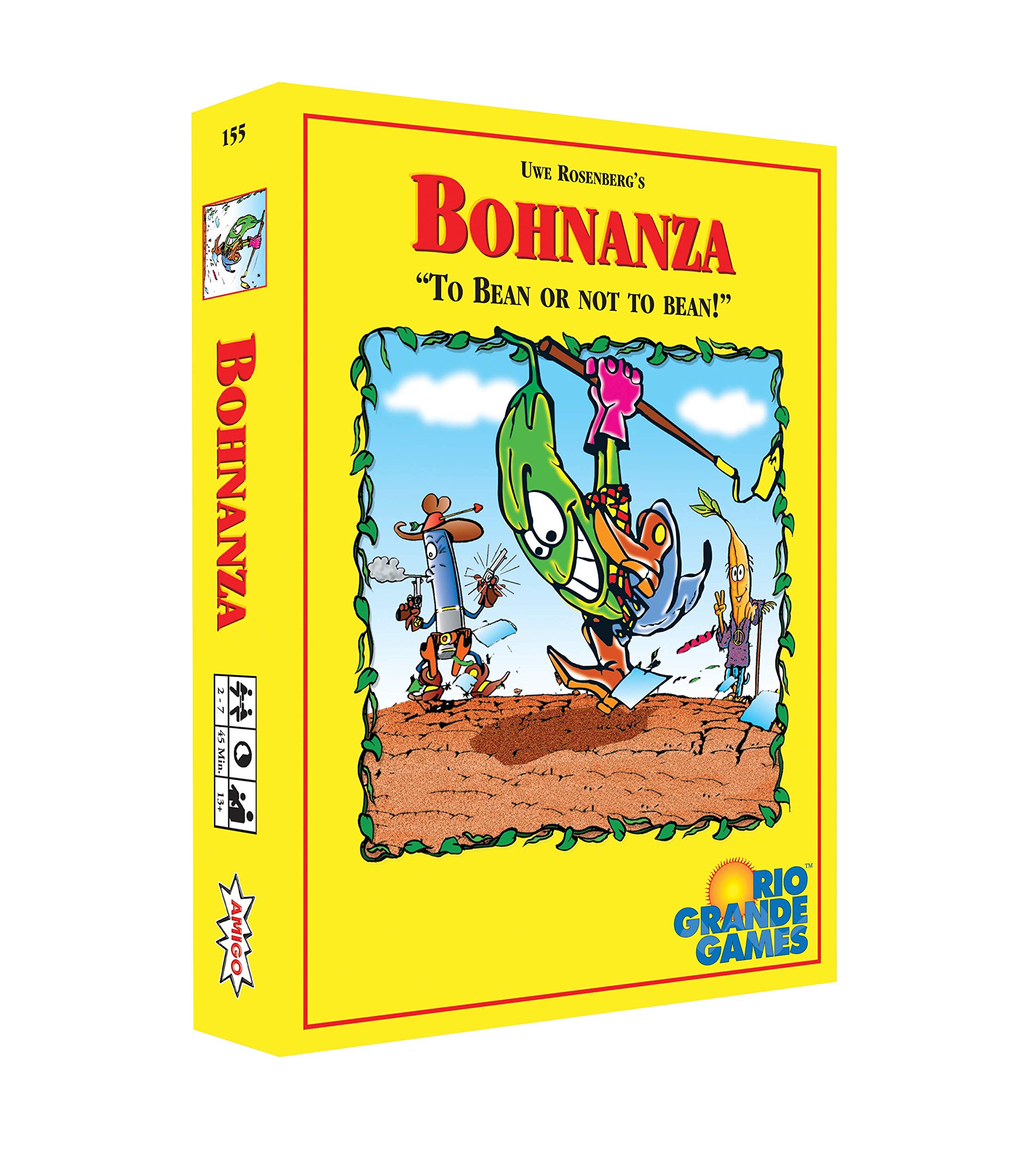 Rio Grande Games Bohnanza - Award-Winning Card Game for Family & Friends | Perfect for Game Nights, Parties & Strategy Lovers