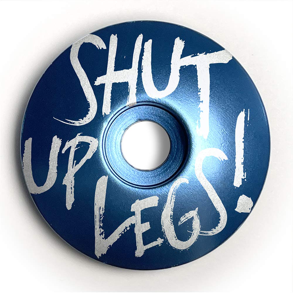 Shut Up Legs Bicycle Headset Cap - Premium Bike Stem Top Cap for Road & Mountain Bikes - Perfect for Cycling Enthusiasts & Competitive Riders