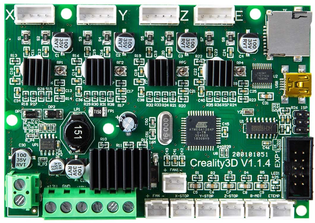 Creality Ender 3 Pro 3D Printer Control Board v1.1.4 - Silent Motherboard Upgrade for Smooth Printing | Perfect for Home, Office & DIY Projects