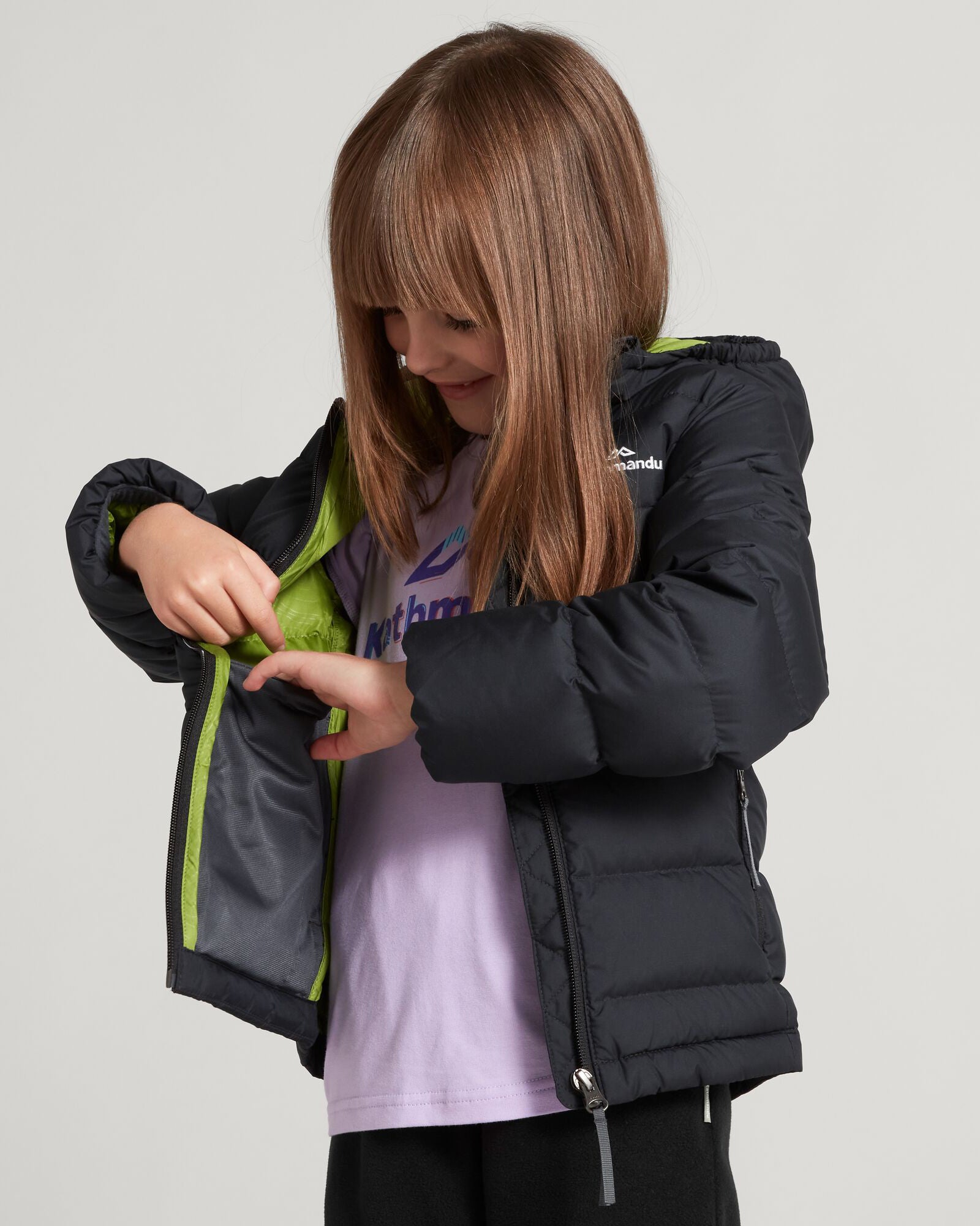 Kids' Epiq Down Jacket - Warm Winter Coat for Boys & Girls, Waterproof & Lightweight, Black - Perfect for Snow Play, Skiing & Outdoor Adventures