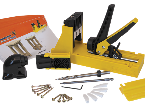 The Renovator Join A Jig - Professional Woodworking Tool for DIY Projects, Carpentry, and Home Renovations | Perfect for Furniture Making, Cabinet Installation, and Wood Joinery