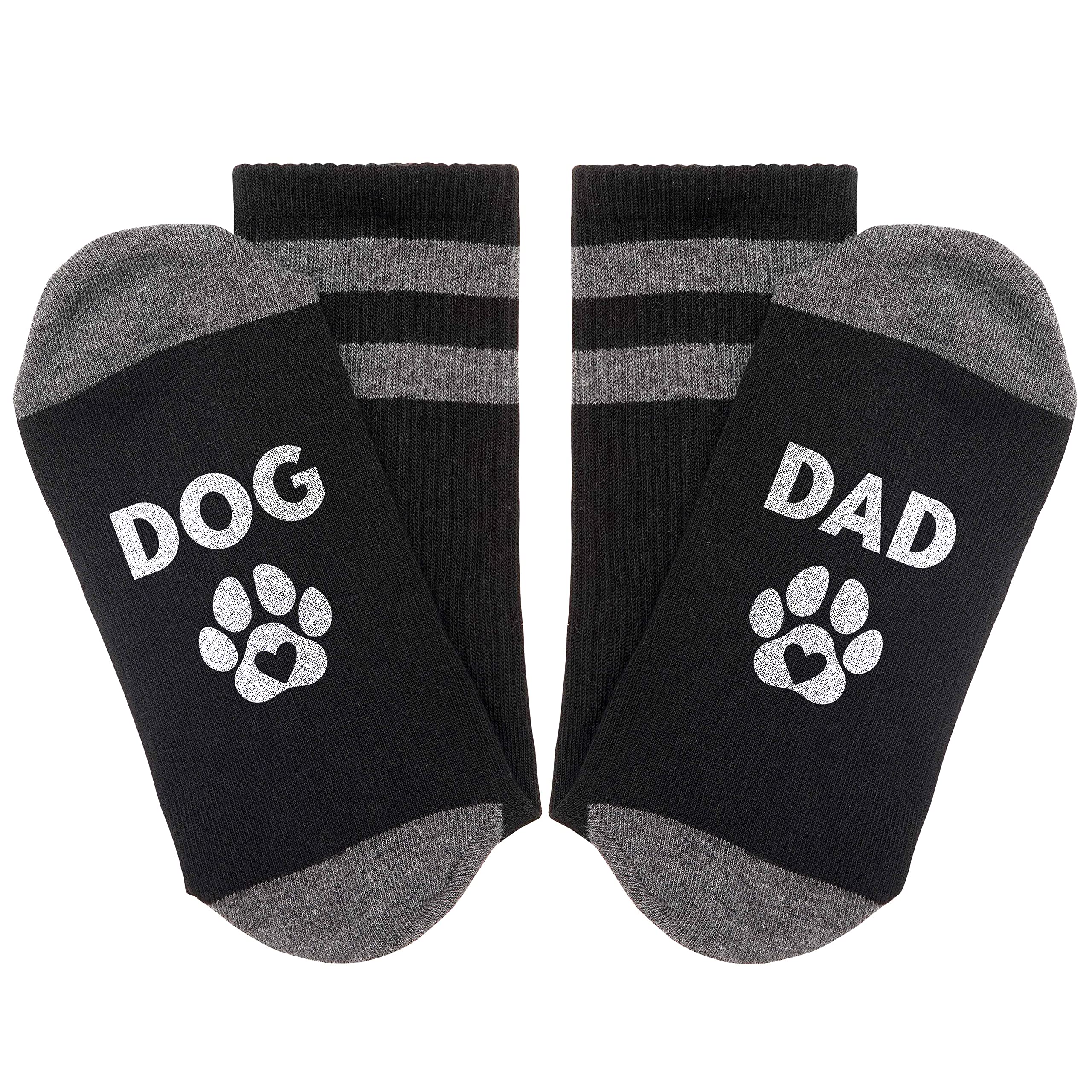 Funny Dog Dad Socks for Men - Perfect Gift for Dog Lovers, Pet Owners & Christmas - Cozy & Comfortable Novelty Socks for Everyday Wear & Gifting