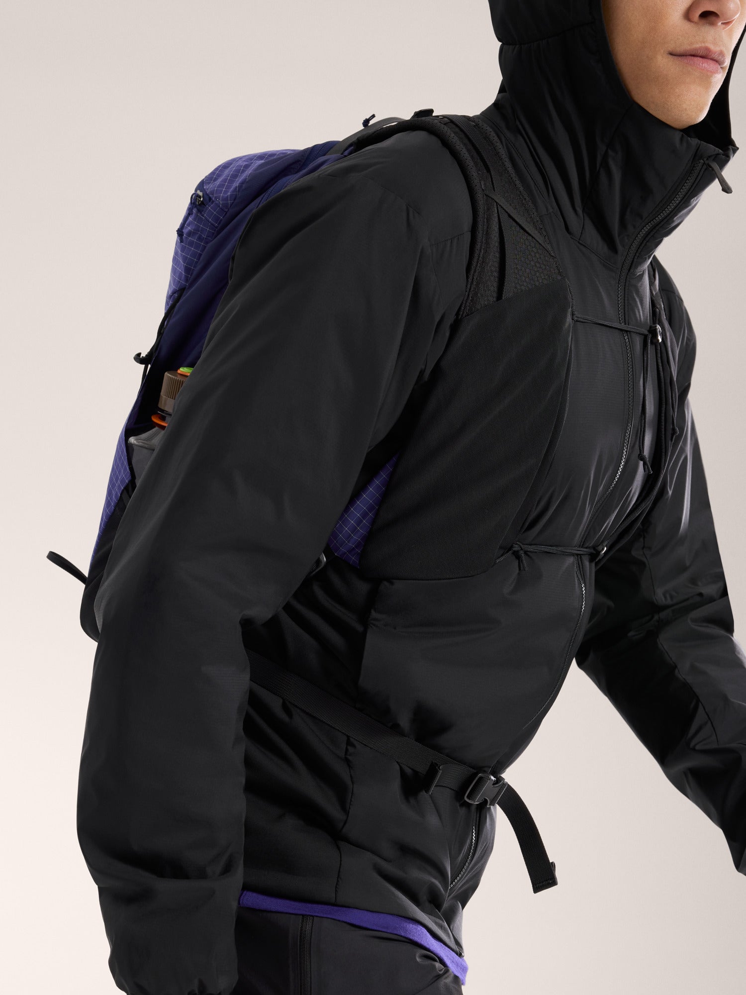 Atom Hoody Men's Lightweight Water-Resistant Hooded Jacket - Perfect for Outdoor Activities, Hiking & Casual Wear