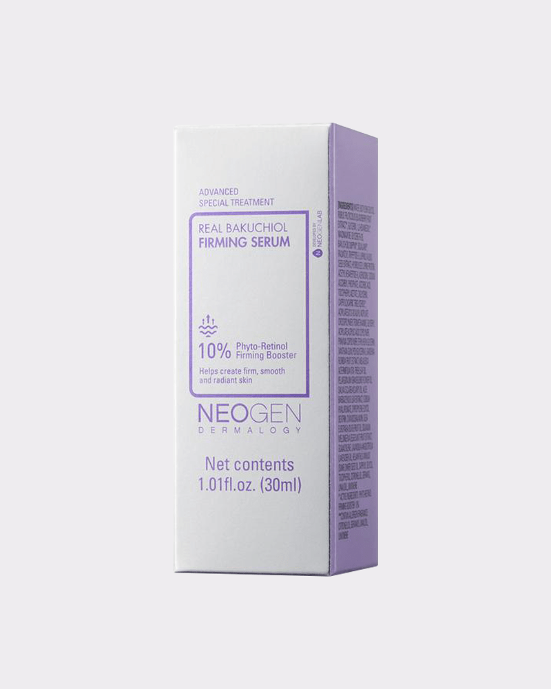 NEOGEN Real Bakuchiol Firming Serum for Face - Natural Anti-Aging & Wrinkle Treatment - Perfect for Night Skincare Routine & Sensitive Skin Care