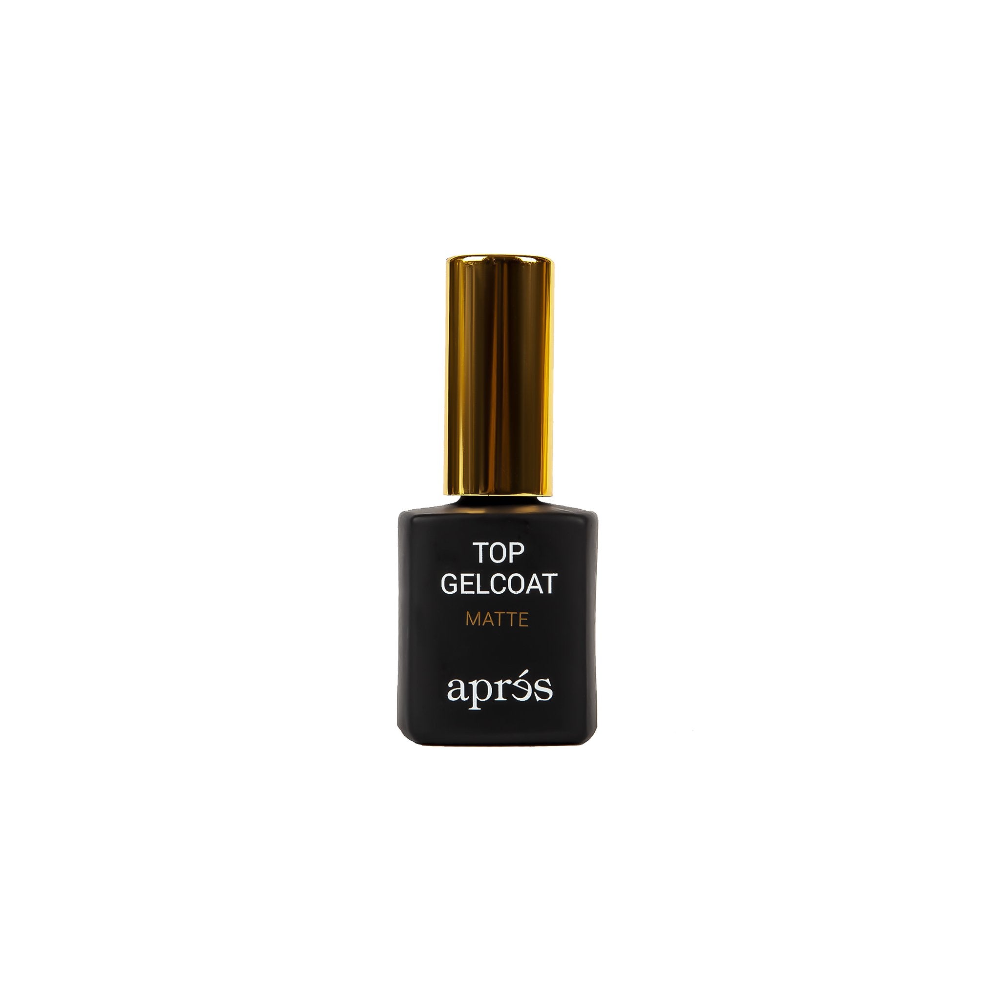 Apres Non-Wipe Matte Top Coat - Long-Lasting Gel Nail Polish Finisher for Salon & DIY Manicures at Home