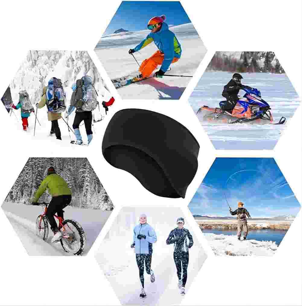 Winter Ear Warmers for Men & Women - Cozy Fleece Ear Muffs for Cold Weather - Perfect for Skiing, Running & Outdoor Activities