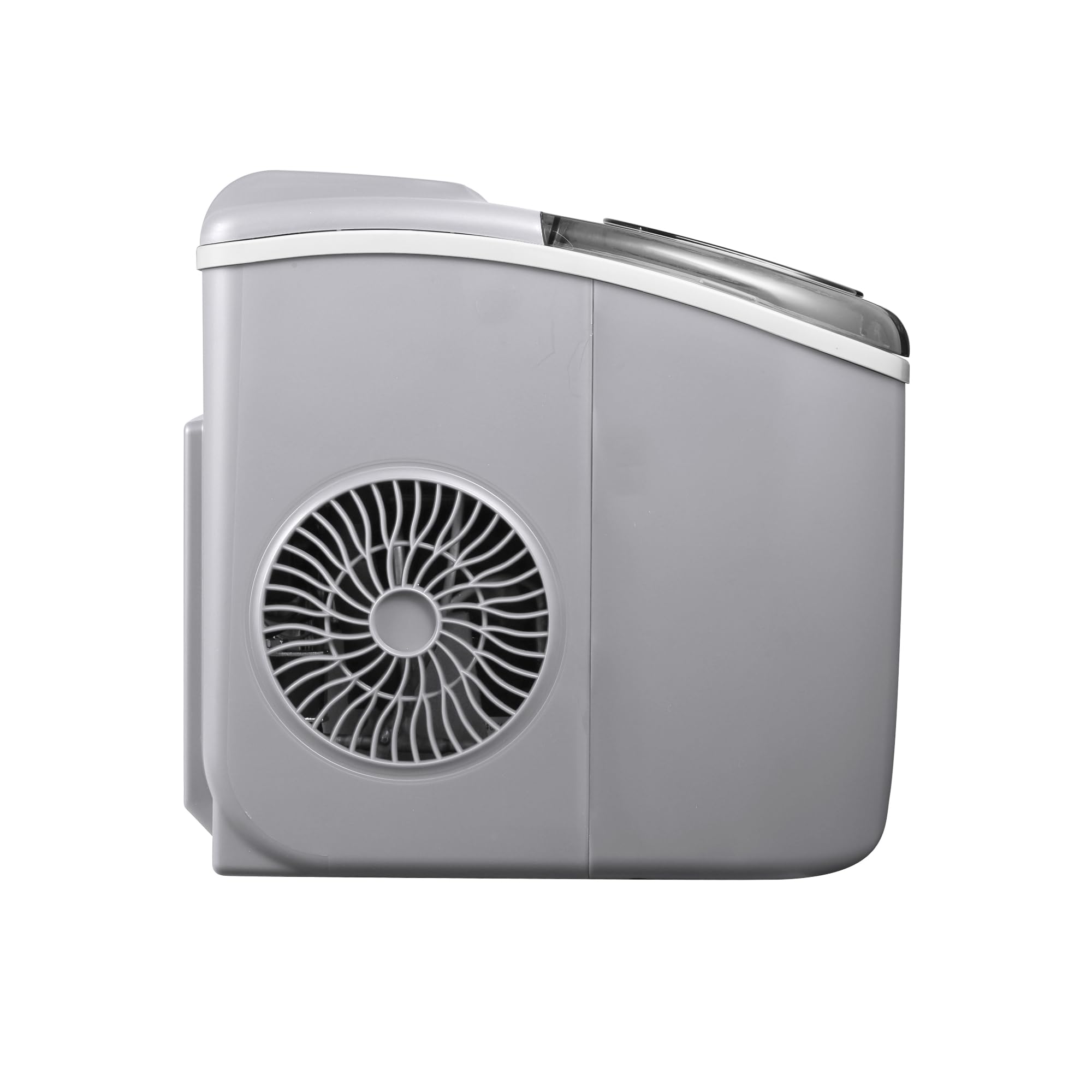 Frigidaire EFIC118-SILVER-KL Portable Countertop Ice Maker Machine - 26 lbs Daily Output, Silver - Perfect for Home, Office, RV, and Parties