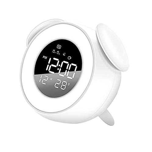Sunrise Alarm Clock with LED Light - Smart Wake Up Light & Sunset Mode Night Light for Kids Bedroom, Desk Lamp & Home Decor | Perfect for Gentle Mornings & Relaxing Evenings