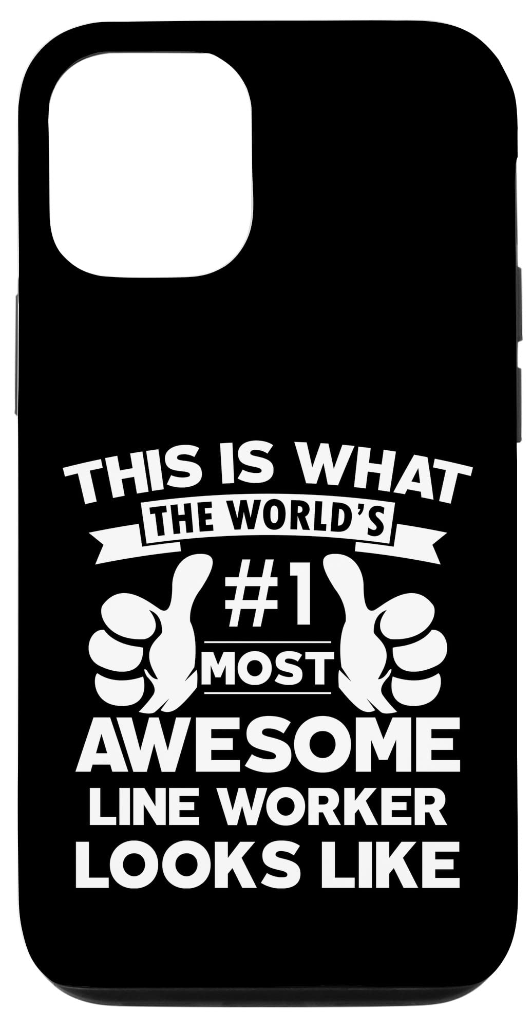 Certified iPhone 12/12 Pro Protective Case - Durable Work Cover for Construction & Industrial Workers - Perfect for Job Sites, Factories & Outdoor Work Environments