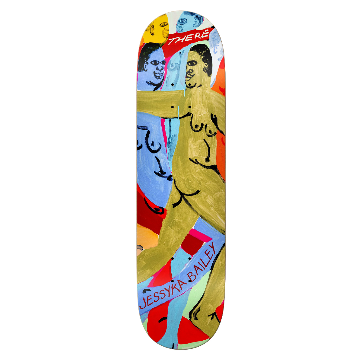 Jessyka In Ur Face Skateboard Deck 8.25