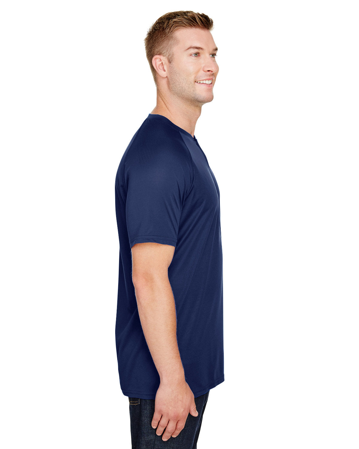 Augusta Sportswear AG1565 Adult Attain 2 Button Baseball Jersey - Comfortable & Durable Baseball Uniform for Men & Women - Perfect for Team Sports, Practice & Casual Wear