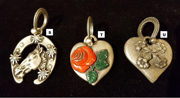 Handmade Pewter Alpine Scarf Christmas Ornaments - Perfect for Holiday Tree Decorations, Gift Giving & Winter Home Decor