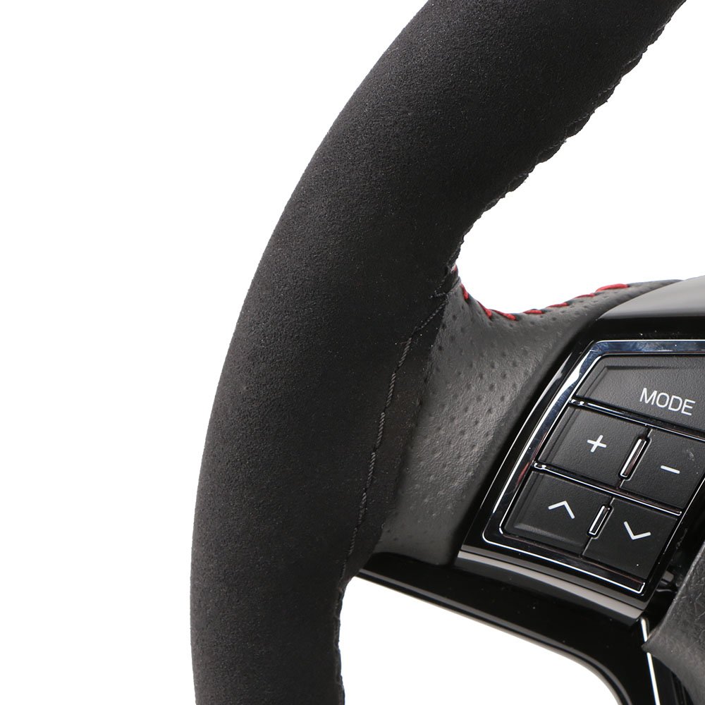 16.5 Inch Universal Suede Car Steering Wheel Cover - Non-Slip Fuzzy Steering Wheel Protector with Needle & Thread for Cars, Trucks & SUVs | Durable & Comfortable Grip for Safe Driving in All Weather Conditions
