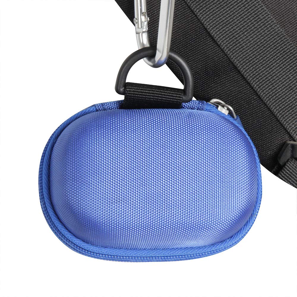 Hermitshell Protective Travel Case for Sony WF-XB700 Extra BASS Wireless Earbuds - Durable Hard Shell Carrying Storage Pouch (Blue) - Perfect for Gym, Travel & Outdoor Activities