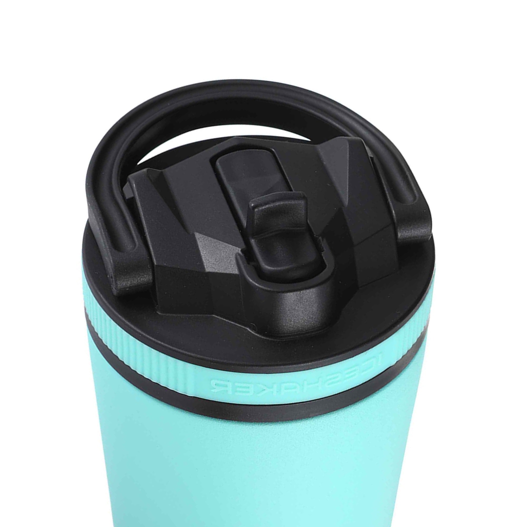 26oz Sports Water Bottle with Leak-Proof Sport Lid & Built-in Straw - Black Lid with Mint Green Accent - Perfect for Gym, Hiking, Running & Outdoor Activities