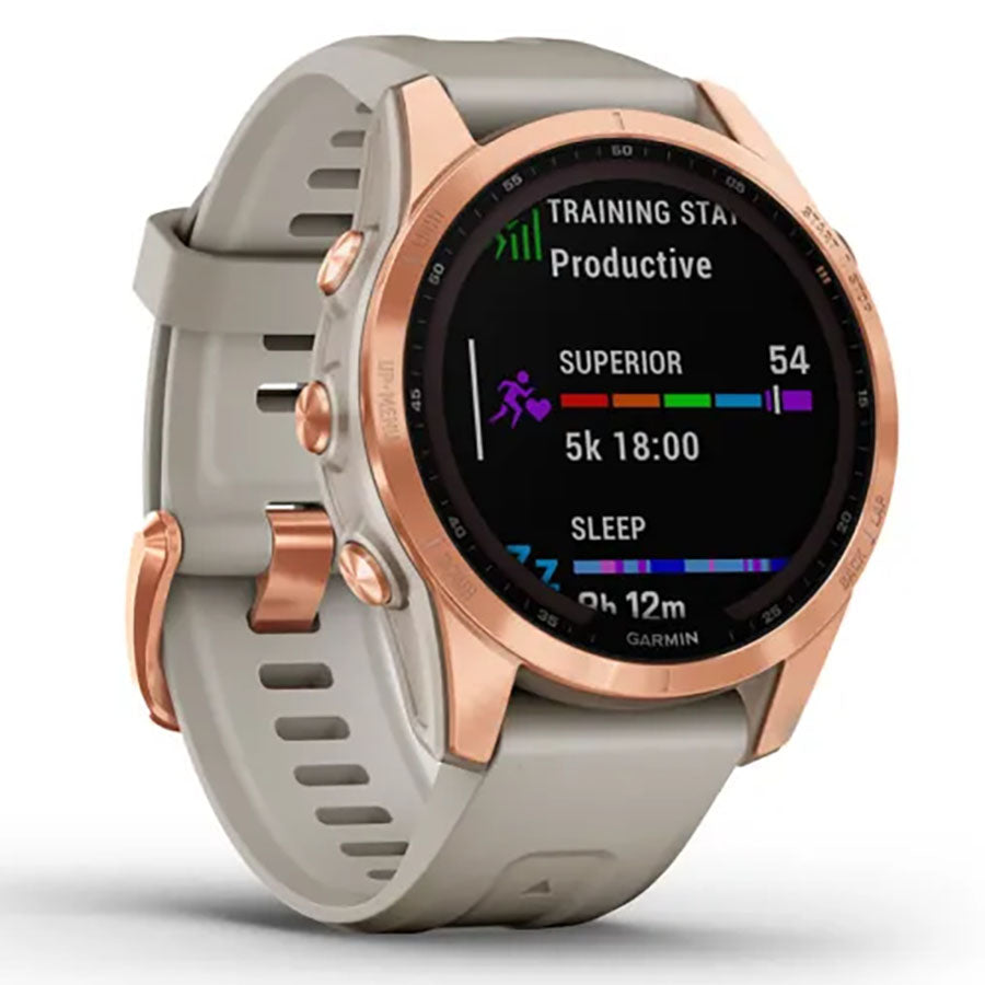 Fenix 7 Solar Smartwatch - Premium Multisport GPS Watch with Solar Charging, Heart Rate Monitor & Long Battery Life | Perfect for Hiking, Running, Cycling & Outdoor Adventures
