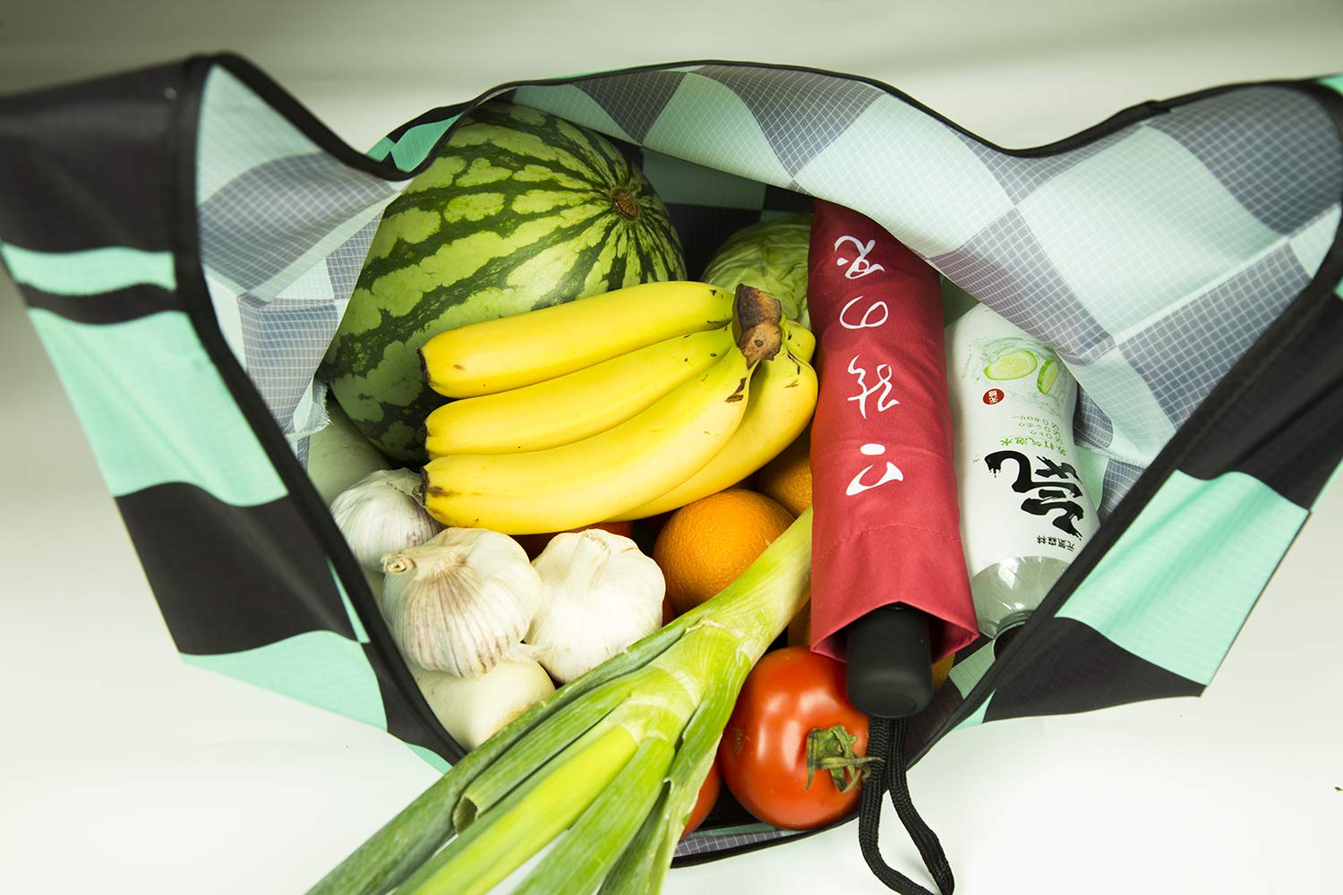 Maxer Japanese Anime Reusable Grocery Tote Bags - 3 Pack XL Eco-Friendly Shopping Bags (50LBS Capacity) for Groceries, Beach, Picnics & Daily Errands