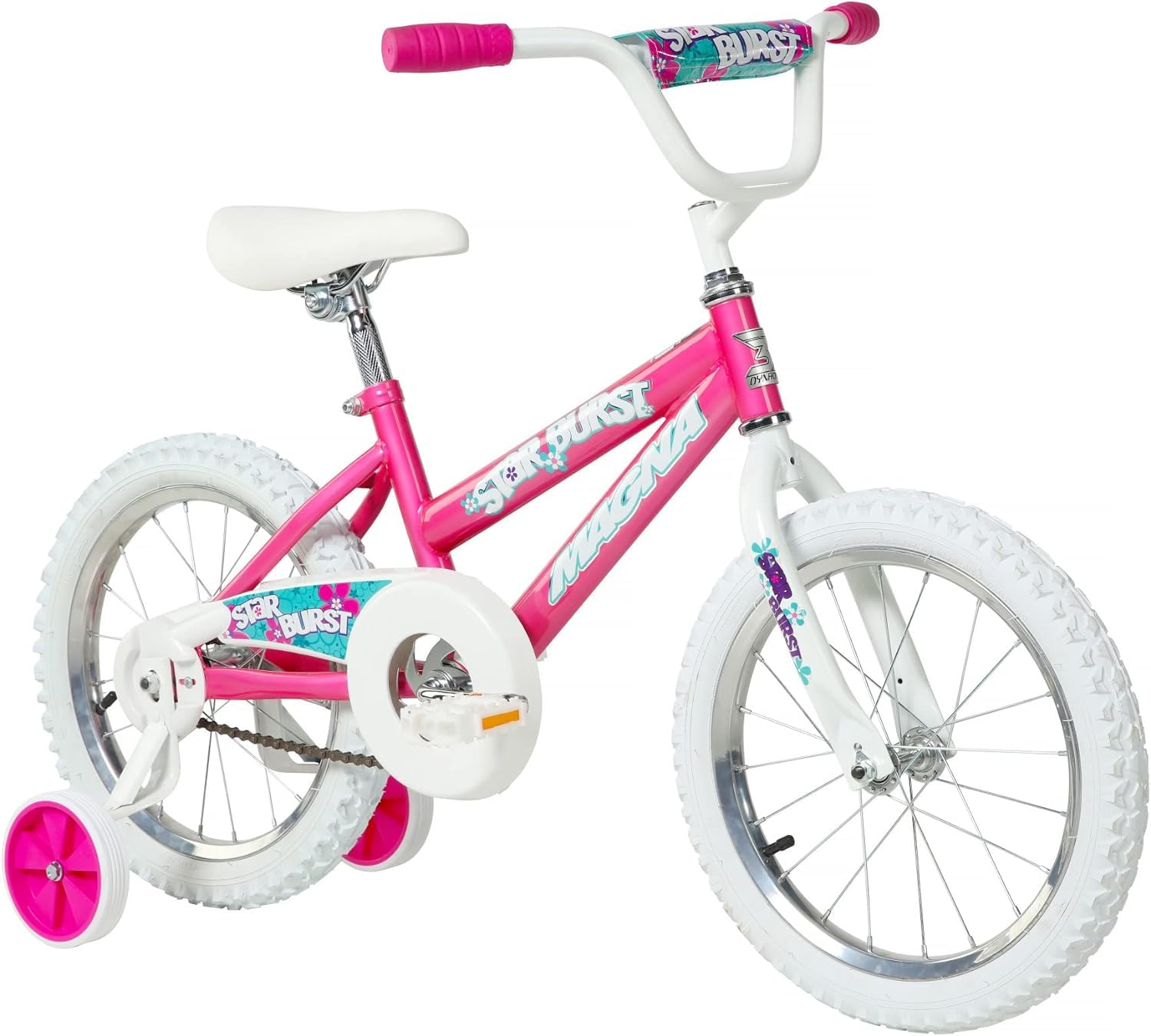 Dynacraft Star Burst Kids Bike - 16 Inch Children's Bicycle for Boys & Girls, Outdoor Riding, Exercise & Play | Perfect Birthday Gift for Active Kids | Ideal for Park Rides, Neighborhood Adventures & Family Outings